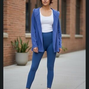 Lululemon Blue Multicolored Hoodie Jacket